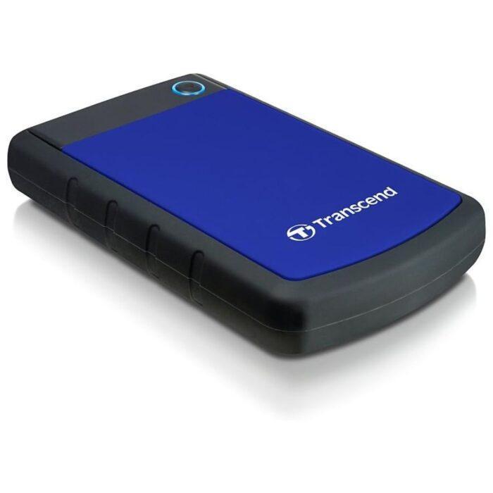 Transcend 1TB USB 3.1 Gen 1 StoreJet 25H3B SJ25H3B Rugged External Hard Drive TS1TSJ25H3B Blue - Image 1