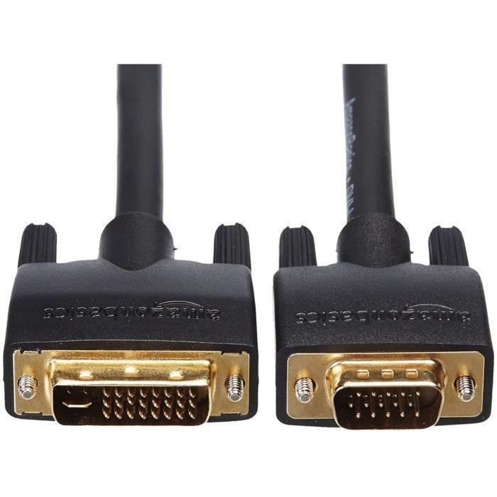 Amazon Basics DV-I to VGA Cable - 6-Foot (Black) - Image 4