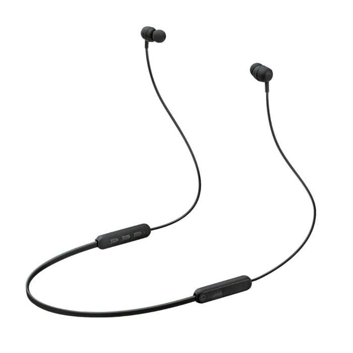 Yamaha EP-E30A Wireless Bluetooth in Ear Neckband Headphone with Mic for Phone Call, Listening Care - Black - Image 1