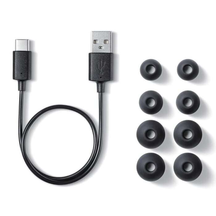 Yamaha EP-E30A Wireless Bluetooth in Ear Neckband Headphone with Mic for Phone Call, Listening Care - Black - Image 3