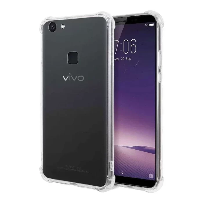 Solimo Thermoplastic Polyurethane Soft and Flexible Shockproof Mobile Bumper Back Cover - Transparent - Image 1