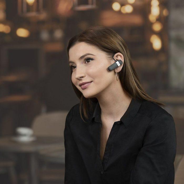 Jabra Talk 15 Wireless Bluetooth On Ear Headset with Mic (Black) - Image 3