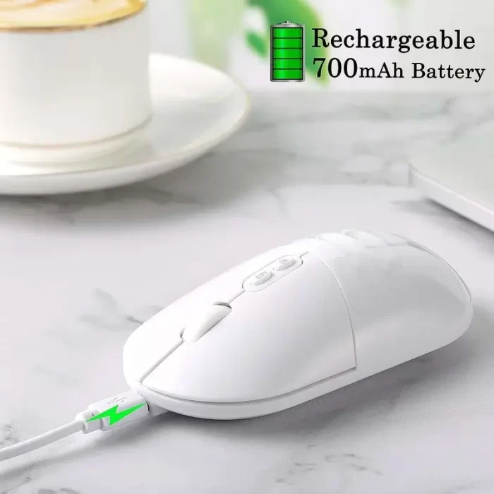 Zoook Jaguar Wireless Mouse, Rechargeable, Free Type C Converter, 3 DPI Levels, Auto Shut Down, Silent Click, 700 Mah Battery - Image 5