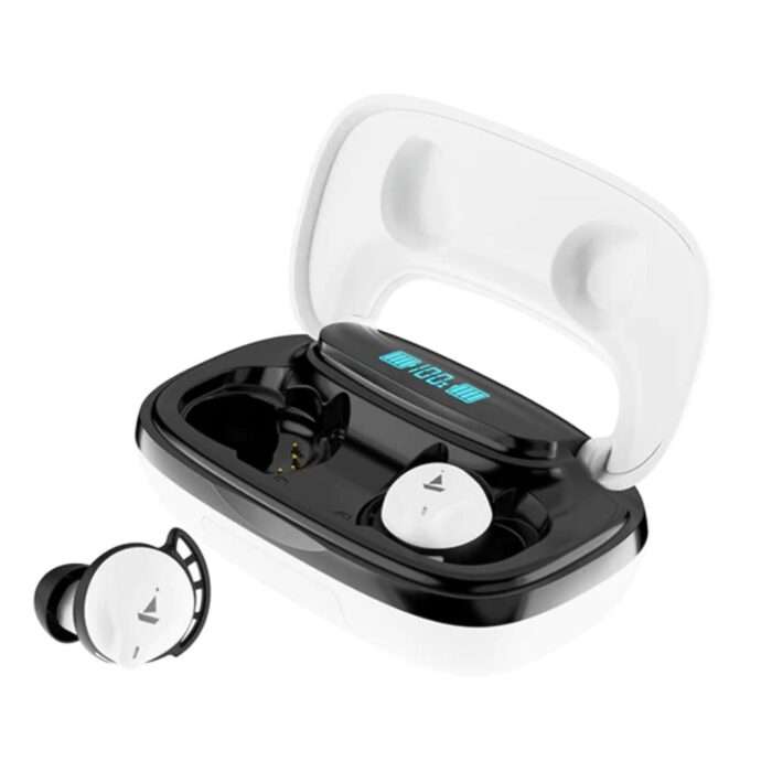 boAt Airdopes 621 TWS Earbuds with 6mm Driver, 150H Mountainous Playback, IWP & ASAP Charge technology - White - Image 1