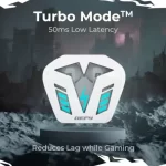 DEFY Gravity Turbo with Low Latency for Gaming, 30 Hours Playback, LED Lights Bluetooth Headset  (Tranquil White, In the Ear) - Image 2