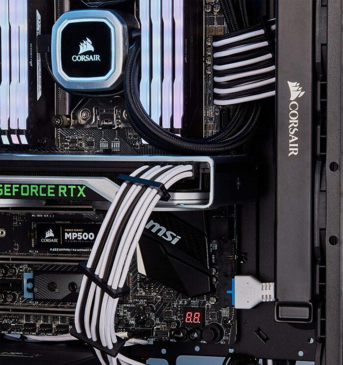 Corsair Premium Individually Sleeved EPS12V/ATX12V Cables, For Corsair PSUs, One Size - Image 4