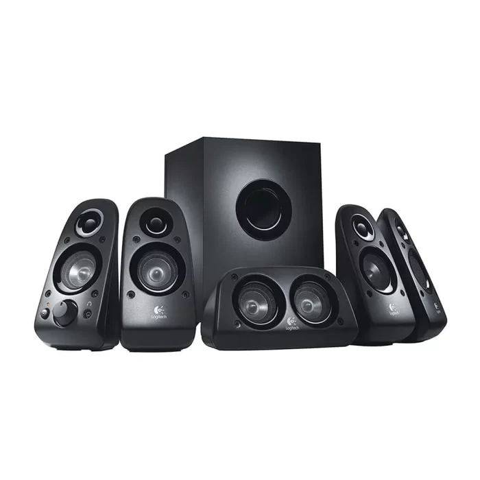 Logitech Z506 5.1 Channel Surround Sound Multimedia Speakers - Black - Image 3
