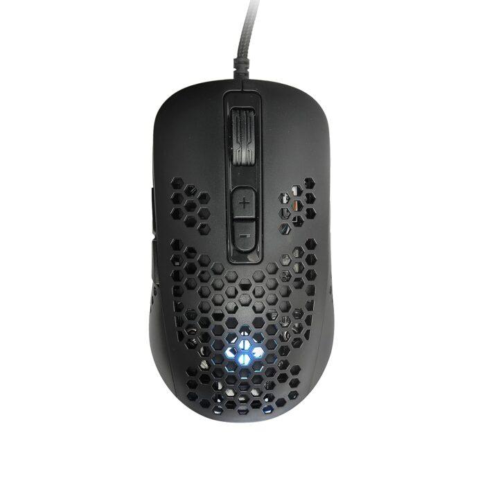 Cosmic Byte Orcus RGB Honeycomb Gaming USB Mouse with Software, New Upgraded, 12800DPI, Instant 825 Sensor, 1000Hz Polling Rate - Image 1