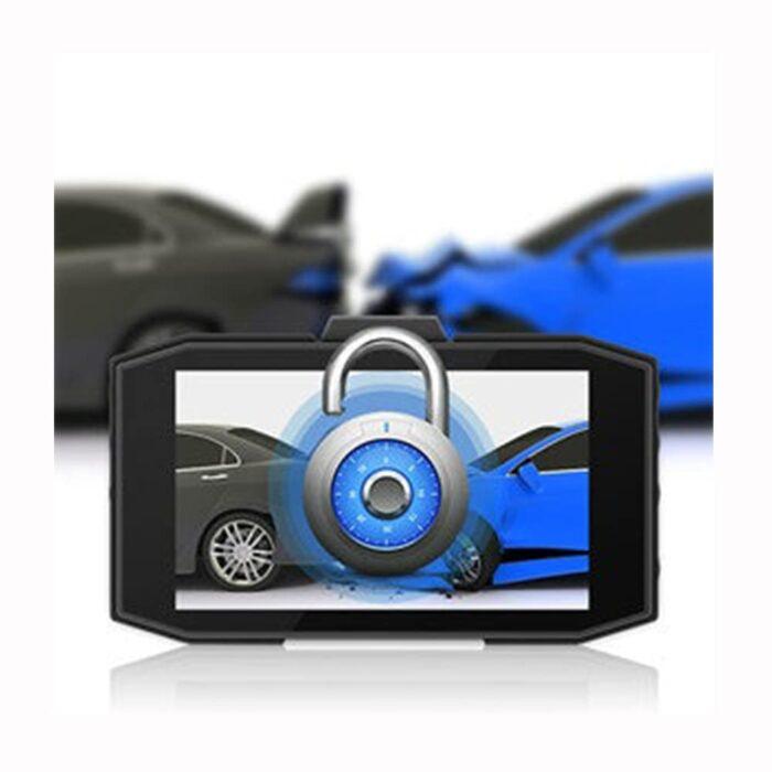 DC02 Dash Cam Front and Rear FHD Dual Dashboard Camera for Cars with 3 Inches Screen Night Vision 170° (431.8cm) Wide Angle G-Sensor - Image 3
