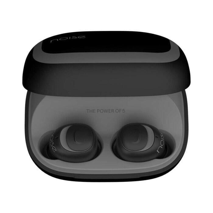 Noise Shots X5 Charge Truly Wireless Bluetooth Earbuds Earphones with PowerBank Case - Midnight Grey - Image 1