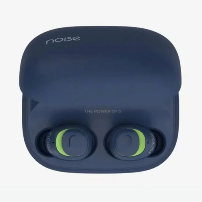 Noise Shots X5 Charge Truly Wireless Bluetooth Earbuds Earphones with PowerBank Case - Acid Blue - Image 1