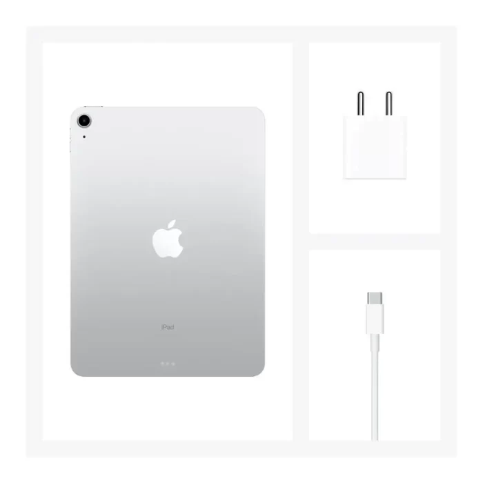 APPLE iPad Air (4th Gen) 256 GB ROM 10.9 inch with Wi-Fi+4G - Silver - Image 5