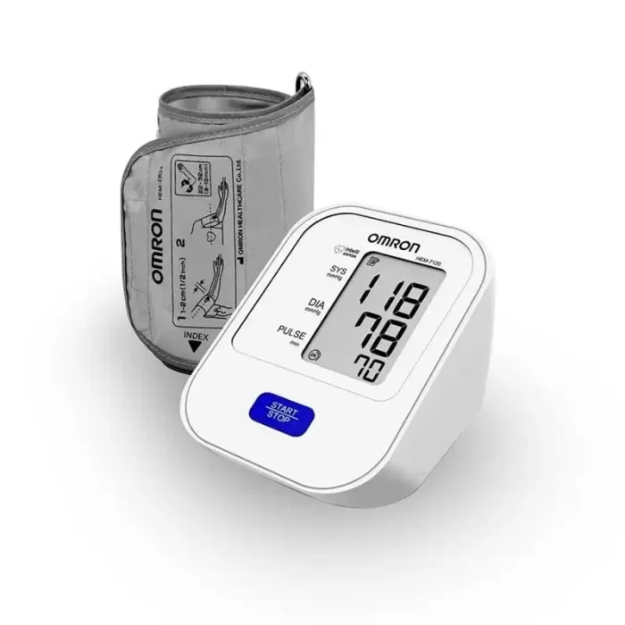 Omron HEM 7120 Fully Automatic Digital Blood Pressure Monitor With Intellisense Technology For Most Accurate Measurement - Image 1