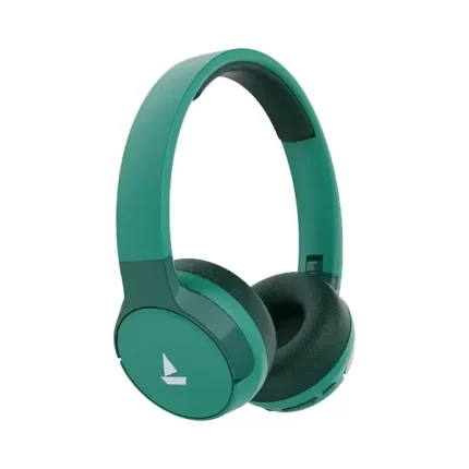 boAt Rockerz 650 Wireless Headphone with 60 Hours Playback, ASAP charge, boAt Signature Sound, Dual Pairing - Teal Green