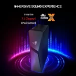 ASUS ROG Strix G10DK, 6 core AMD Ryzen 5 5600X, Gaming Desktop (8GB/1TB HDD + 512GB SSD/4G Graphics/Windows 11) - Image 4