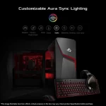 ASUS ROG Strix G10DK, 6 core AMD Ryzen 5 5600X, Gaming Desktop (8GB/1TB HDD + 512GB SSD/4G Graphics/Windows 11) - Image 6