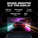 Sealed - HP Victus Gaming Laptop, AMD Ryzen 7 5800H, NVIDIA RTX 3050 GPU, 15.6-inch (39.6 cm), FHD, IPS, 144Hz, 9 ms Response time, 16GB DDR4, 512GB SSD - Image 6