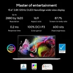 ASUS Vivobook S 15 OLED (2023), Core EVO i9-13900H 13th Gen, 15.6 inch 2.8K 120Hz OLED, Thin & Light Laptop, 16GB/1TB SSD/Iris Xe/Win 11/Office 2021 - Image 8