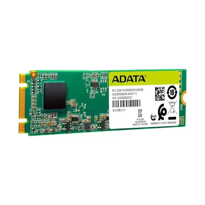 Sealed - ADATA Ultimate SU650 480GB M.2 2280 3D NAND SSD - ‎ASU650NS38-480GT-C - Image 2