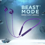 boAt Rockerz 260 Bluetooth in Ear Earphones Upto 25 Hours Playback, Signature Sound (Electric Purple) - Image 5