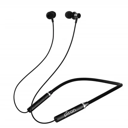 pTron Tangentbeat in-Ear Bluetooth 5.0 Wireless Headphones with Mic Wireless Neckband (Black)