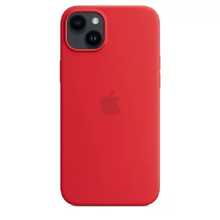 Apple iPhone 14 Plus Silicone Case with MagSafe - (Product) RED ​​​​​​​