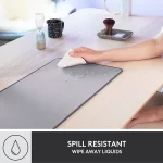 Logitech Desk Mat - Studio Series, Multifunctional Large Desk Pad, Extended Mouse Mat - Image 2