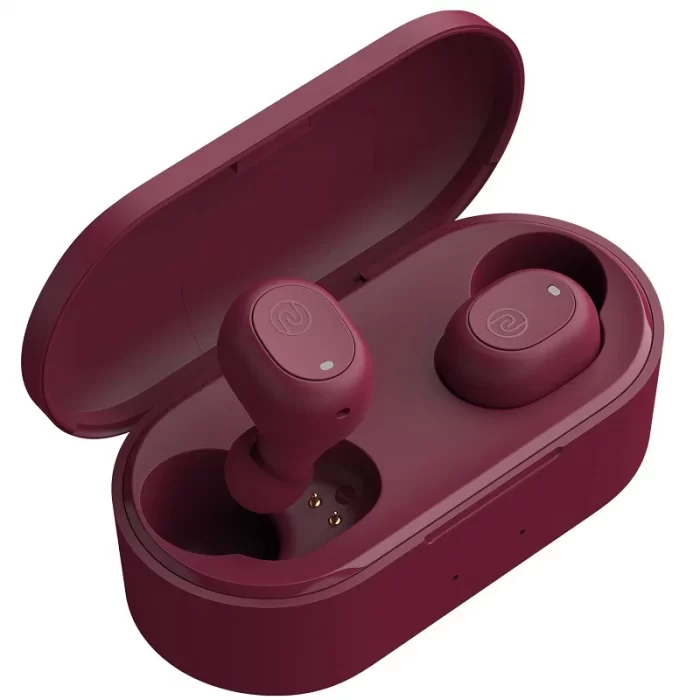 Noise Shots Nuvo True Wireless Earbuds BT Fast Charging (Vivid Red) - Image 1