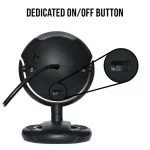 Quantum QHM495LM 6 Light Webcam For Laptop/Desktop (Black) - Image 5