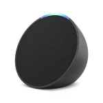 Amazon Echo Pop| Smart speaker with Alexa and Bluetooth| Black