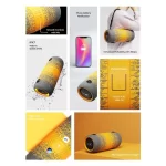 boAt Stone 1200F 14W Bluetooth Speaker with Upto 9 Hours Battery(Grey Hound) - Image 5