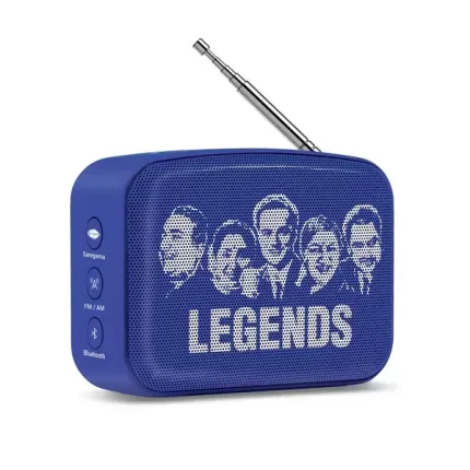 Saregama Carvaan Mini Hindi 2.0- Music Player with Bluetooth/FM/AM/AUX (Regal Blue)