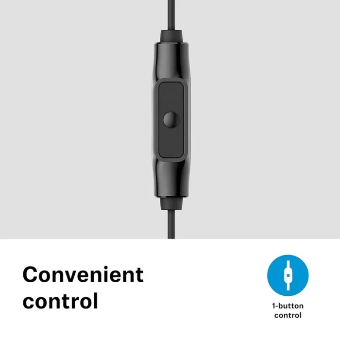 Sennheiser CX 80S in-Ear Wired Headphones with in-line One-Button Smart Remote with Mic - Black - Image 4
