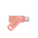SanDisk Ultra Dual Drive Go USB 3.0 Type C Flash Drive, Peach, 128GB