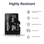 amazon basics 256Gb Microsdxc Memory Card with Full Size Adapter, 100Mb/S, U3 - Image 3