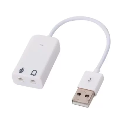 BigPlayer TB-026 USB Sound Adapter- White