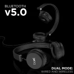 boAt Rockerz 400 RTL Bluetooth Headphone with High Definition Sound, Upto 8 Hrs Playtime, Powerful Bass and Vocal Clarity, Black - Image 4