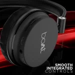 boAt Rockerz 400 RTL Bluetooth Headphone with High Definition Sound, Upto 8 Hrs Playtime, Powerful Bass and Vocal Clarity, Black - Image 5