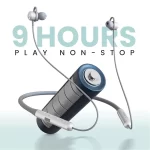 Ambrane Bassband Beat Bluetooth Wireless in Ear Earphones with Mic (Grey) - Image 2