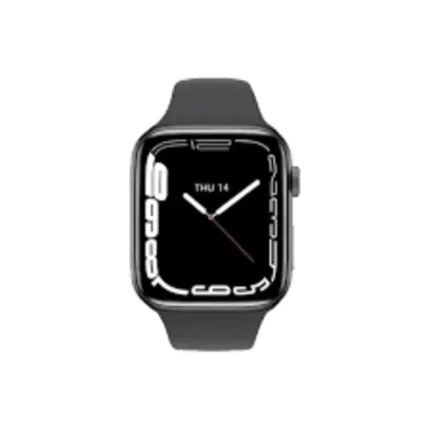 Pebble RISE Smartwatch  (Black Strap, 1.44 INCH)