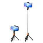 amazon basics Bluetooth-Enabled Extendable Selfie Stick/Tripod with Wireless Remote, 360-Degree Adjustable, Compatible with iPhone and Android Smart Phones (Black) - Image 3