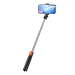 amazon basics Bluetooth-Enabled Extendable Selfie Stick/Tripod with Wireless Remote, 360-Degree Adjustable, Compatible with iPhone and Android Smart Phones (Black) - Image 2