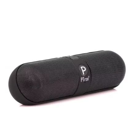 PTron streak metal pill Bluetooth speaker BT Speaker  (Black, Mono Channel)