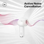 JBL Tune Flex in Ear Wireless TWS Earbuds with Mic, ANC Earbuds, Customized Extra Bass with Headphones App, 32 Hrs Battery, 4-Mics, IPX4, Ambient Aware, Bluetooth 5.2 (White) - Image 5