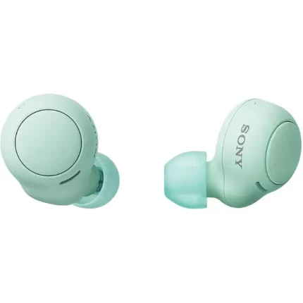 Sony WF-C500 TWS Earbuds with Mic, 20Hrs Battery, Quick Charge, Fast Pair, 360 Reality Audio - Green