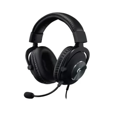 Logitech G Pro X Gaming Wired Over Ear Headphones with Mic Blue Voice DTS Headphone:X 2.0, 50Mm Pro-G Drivers, 2.0 Surround Sound for Esports Gaming, Pc/Ps/Xbox/Vr/Nintendo Switch - (Black)