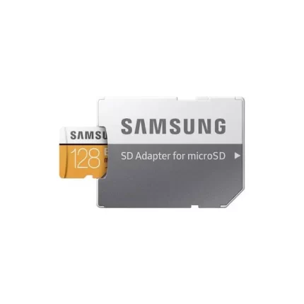Samsung EVO 128 GB microSDXC UHS-I U3 100 MB/s Full HD & 4K UHD Memory Card with Adapter (MB-MP128GA)