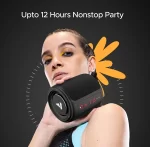 boAt Stone 352 Bluetooth Speaker with 10W RMS Stereo Sound, IPX7 Water Resistance, TWS Feature, Up to 12H Total Playtime, Multi-Compatibility Modes and Type-C Charging(Raging Black) - Image 3