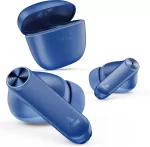 boAt Airdopes Atom 83 TWS Earbuds with Environmental Noise Cancellation (IPX5 Water Resistant, ASAP Charge, Bold Blue)