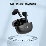 boAt Airdopes Unity ANC TWS in Ear Earbuds with Up to 50 Hours Total Playback, ANC Upto 32 dB, Dual Mics with ENx Tech, IPX5 Rating, IWP Tech and ASAP Charge(Black) - Image 2